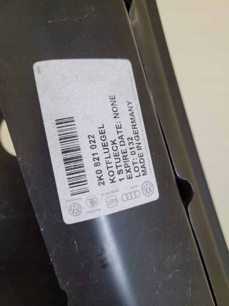 фото №10, Vw volkswagen caddy iii 3 2k 2k0 крыло правый перед передний 2k0821022 oem