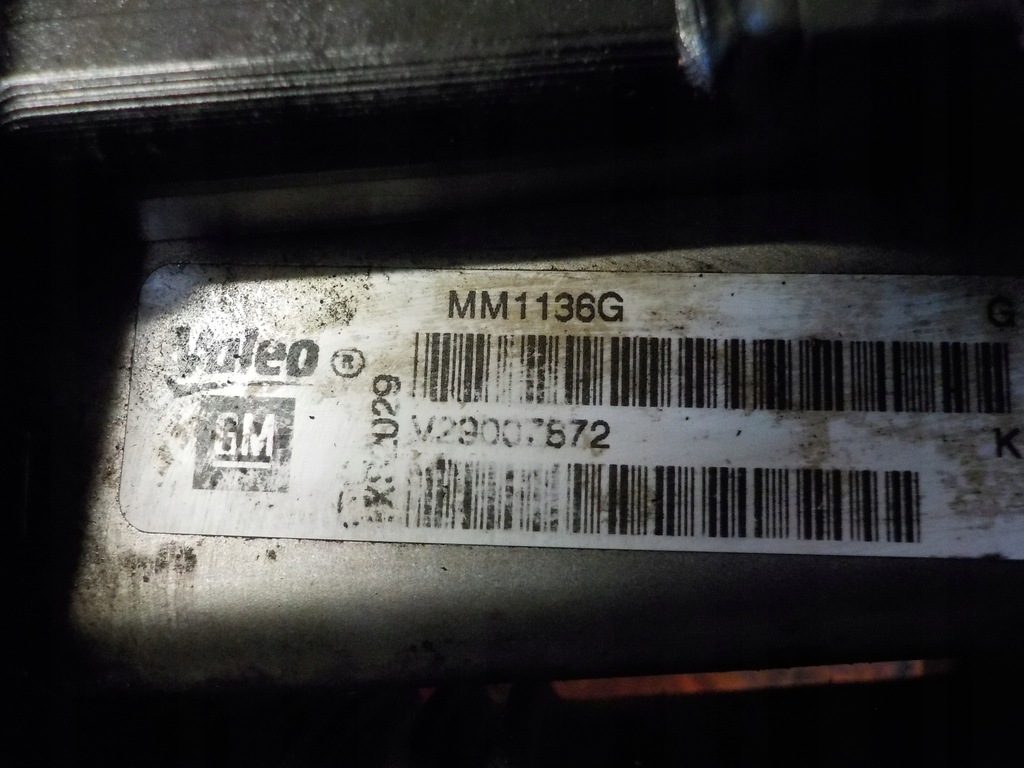 фото №5, Zafira c astra insignia 1.6 cdti 15r 136km радіатор вихлопних газів egr mm1136g