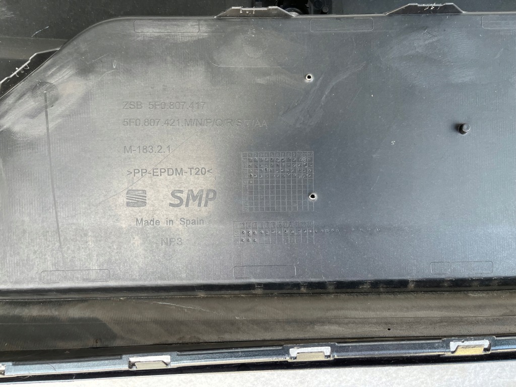 Бампер задняя seat leon 3 fr 12- 5f0807421 и 5f0807417 с Разборки