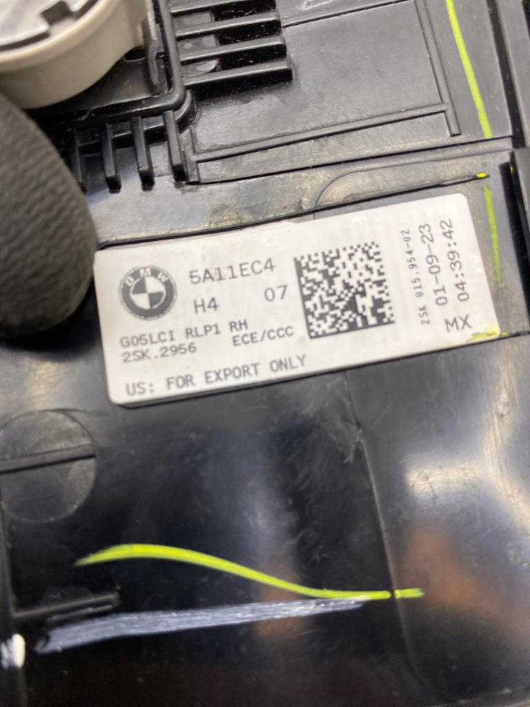 фото №6, Bmw x5 g05 lci lift лампа задняя правая задняя led 5a11ec4