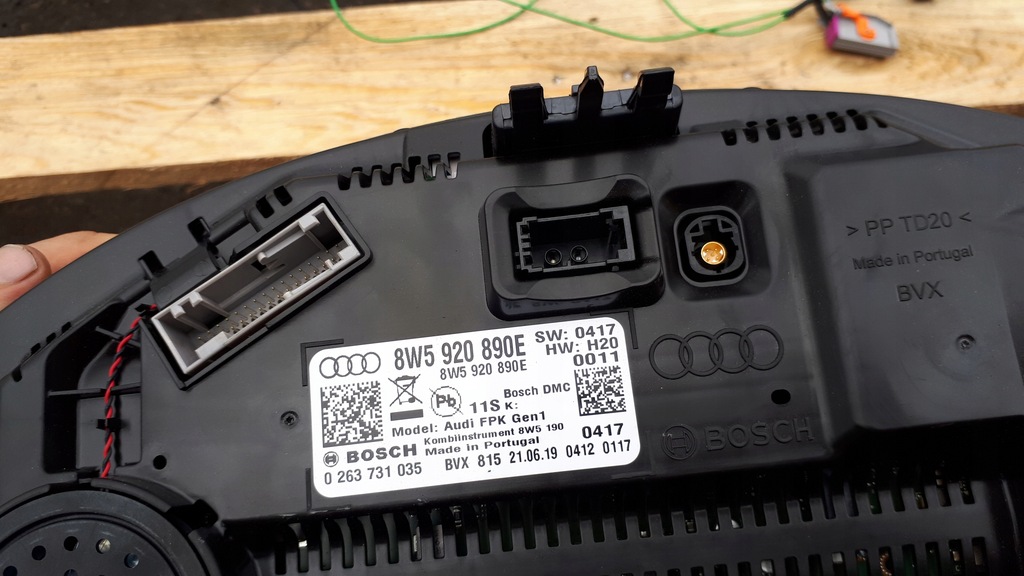 фото №8, S4 b9 a4 8w лічильник віртуальний 8w5920890e 24.885km