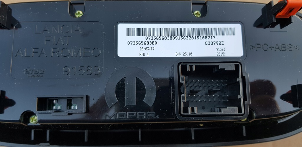 фото №6, Fiat 500x панель кондиционера. новый оригинал. 500 x.