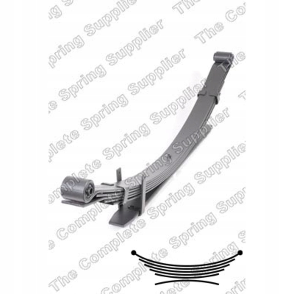 фото №1, Щітка ресора isuzu d-max i 03-12