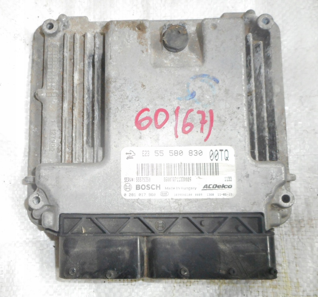 фото №1, Opel corsa d 1,3 cdti бортовий комп'ютер 55580830