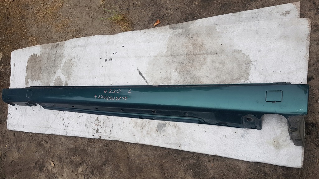 фото №1, Mercedes w220 накладка порог левая a2206900140