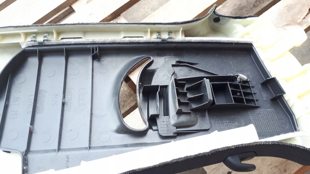 фото №7, A4 b8 s4 защита поперечина стойка b s line левый перед 8k0867281b