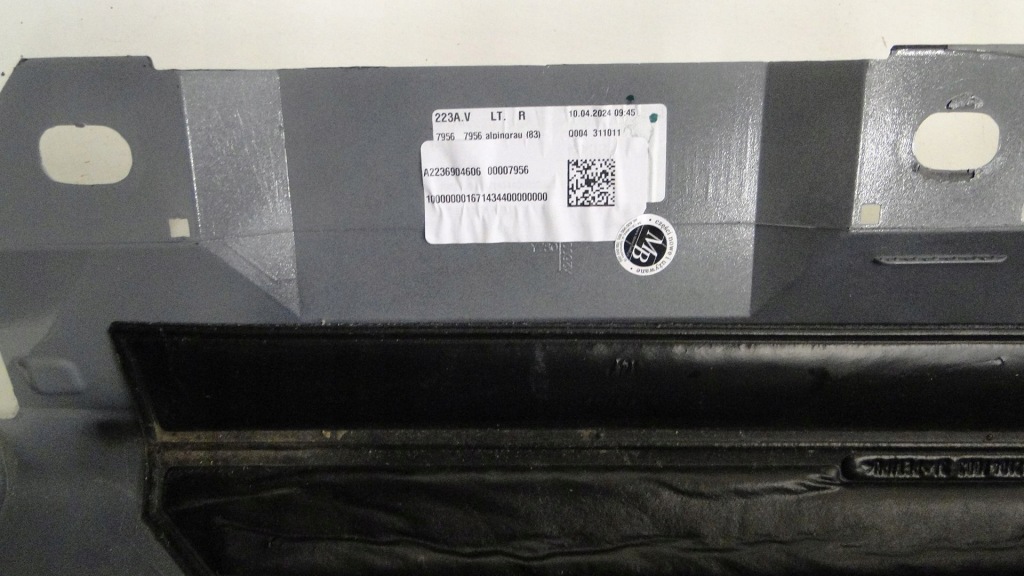 фото №8, Mercedes s klasa 223 w223 молдинг поріг права ліва long amg 956