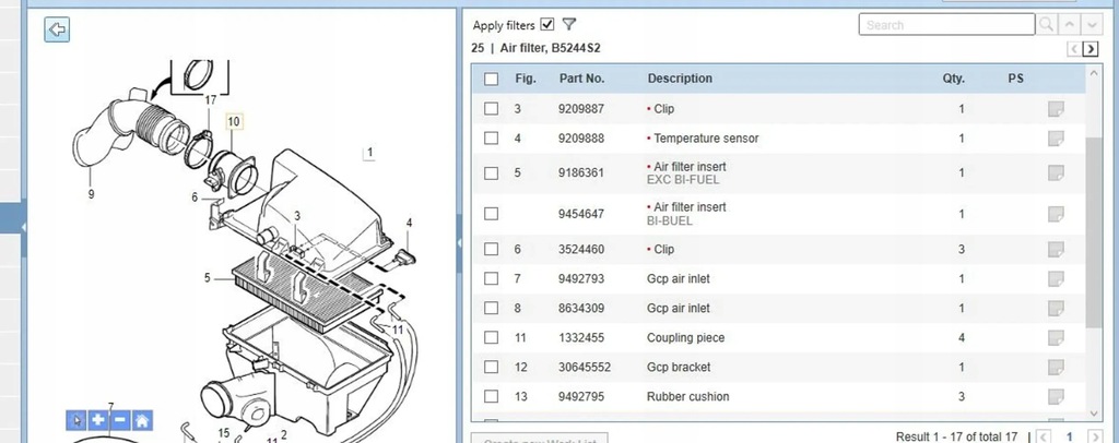 фото №7, Volvo s80 2002 расходомер