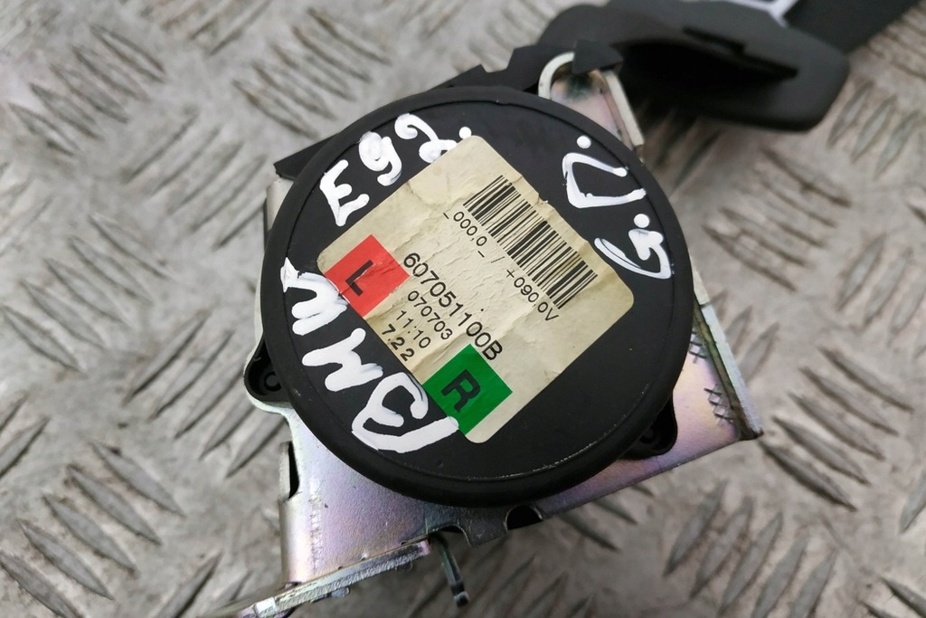 фото №10, Pas безпеки задній правий bmw 3 coupe e92 9128866 2.0l дизель 130kw