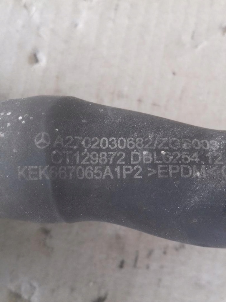 фото №3, Wąż труба корпус термостата