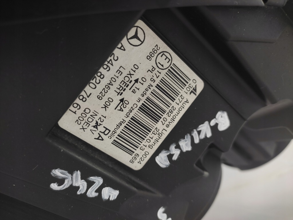 фото №8, Mercedes b-klasa w246 лампа правая перед bi-xenon