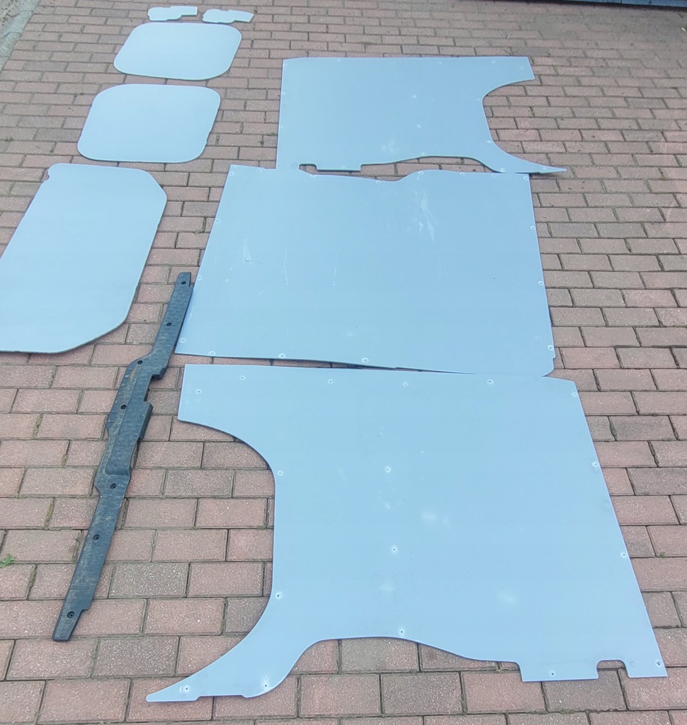 фото №9, Opel vivaro b 14-19 zadudowa пол стена обивка