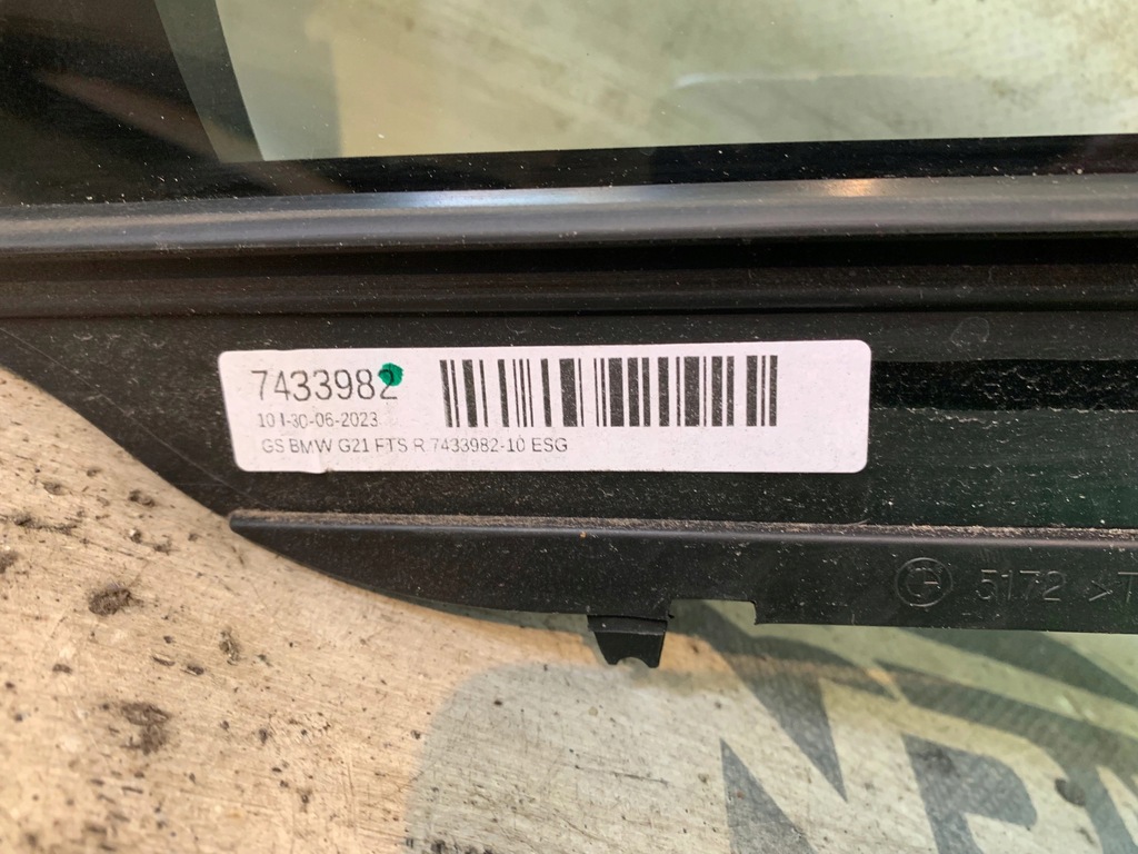 фото №10, Стекло дверь правый задняя bmw 3 g21 m3 g81 оригинальные 2023 rok комплект