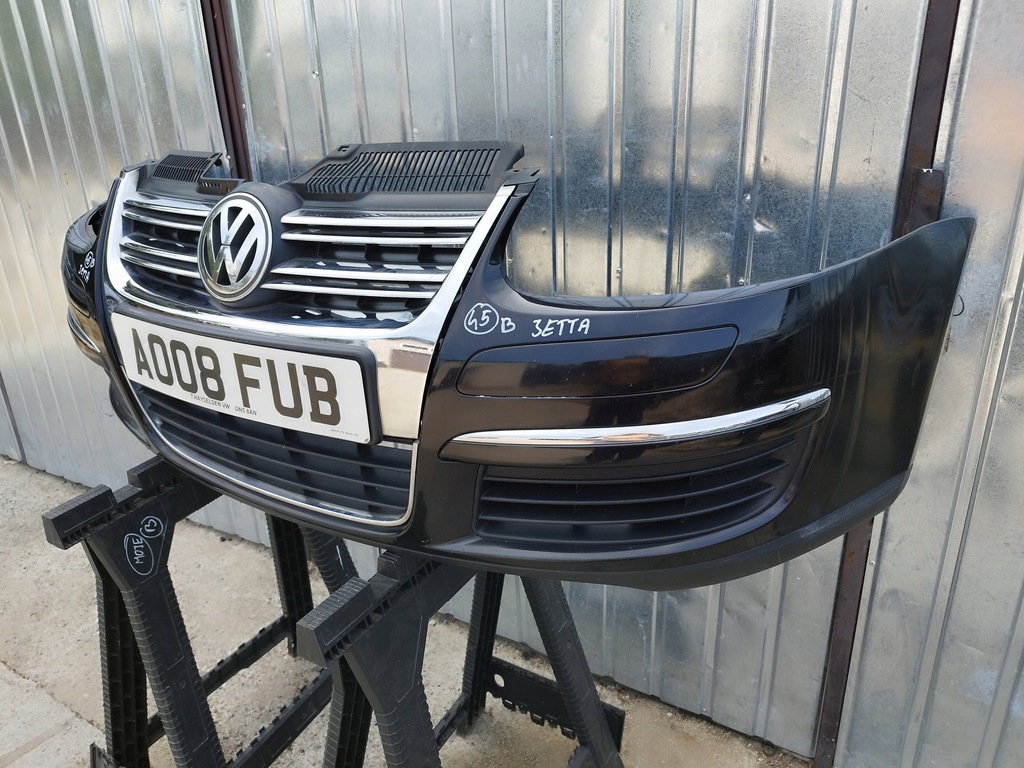 фото №9, Бампер перед передний решётка радиатора vw jetta golf v kombi 2005-2010 цвет lc9x