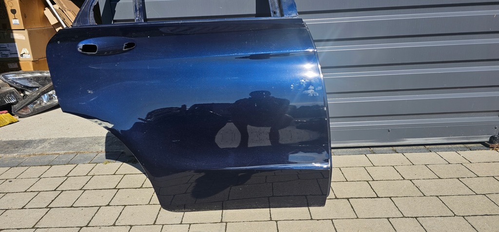 фото №1, Mercedes glc w253 x253 дверь правое задняя синий