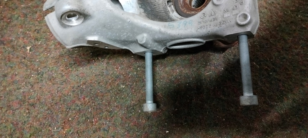 фото №5, Поворотний кулак ліва перед porsche 911 992