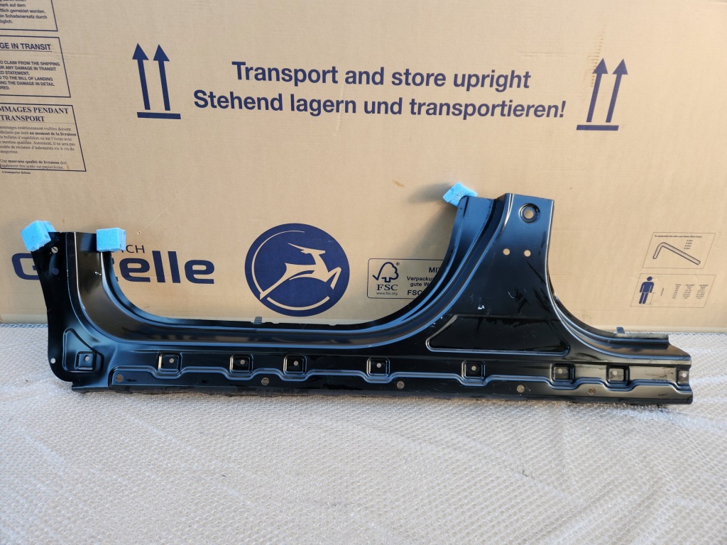 Купить Opel crossland x порог блок двигателя левый 17-