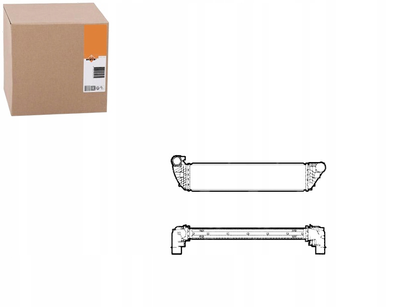 Купить Nrf 30859 радиатор воздуха наддувочный
