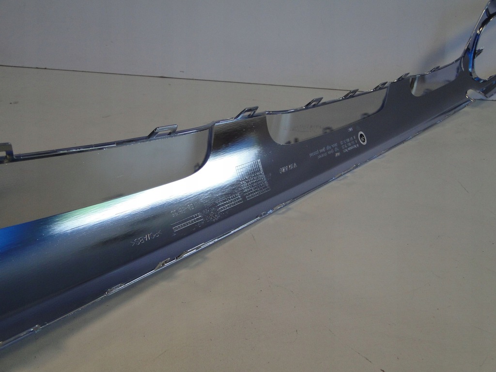 фото №11, Mercedes gle w167 167 накладка диффузор хром amg