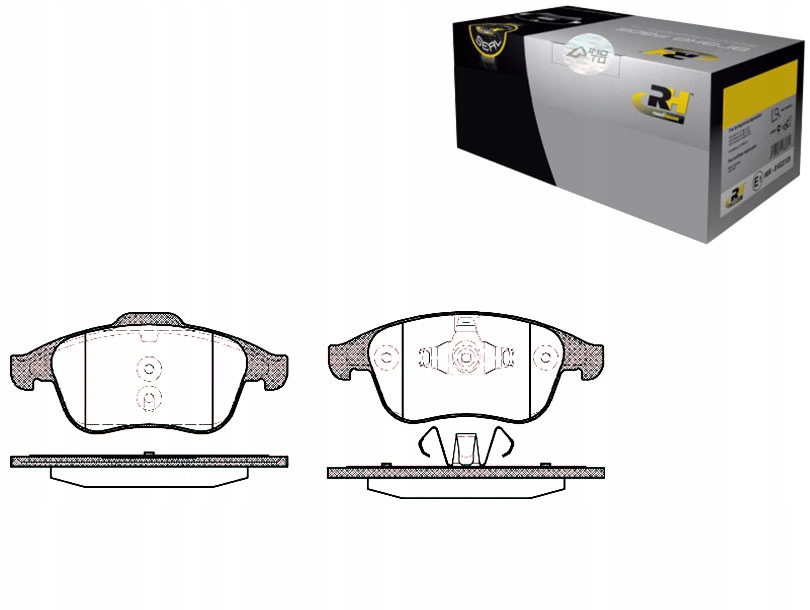 Купити Roadhouse гальмівні колодки гальмівні renault laguna latitude