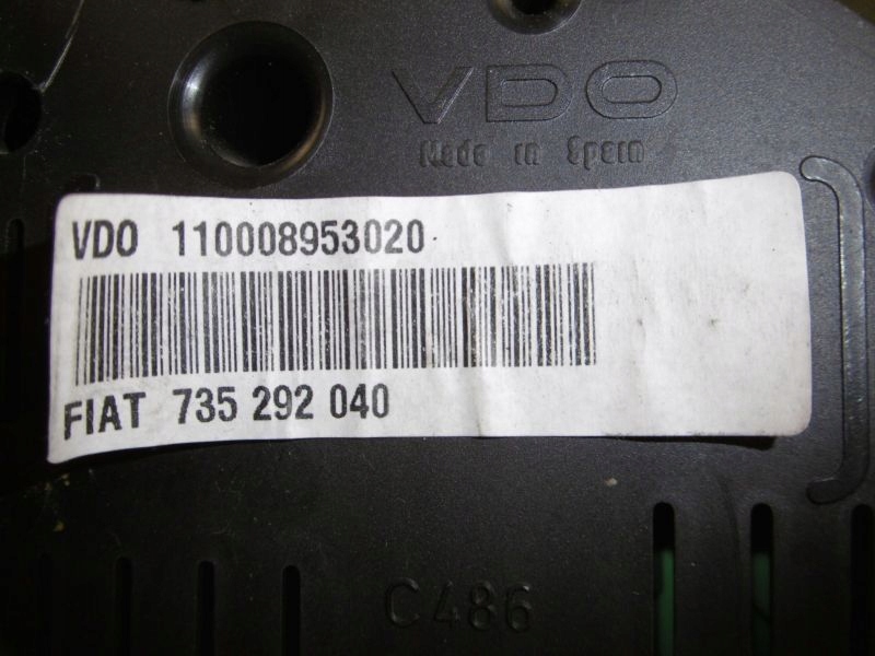 фото №10, Alfa romeo 147 00-04 счетчик приборы 2,0b 735292040