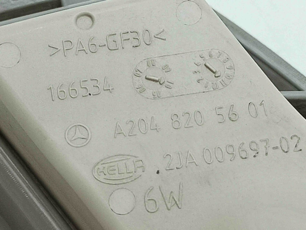 фото №10, Освітлення внутрішнє mercedes-benz c w204 a2048205601 2.2l дизель 2011