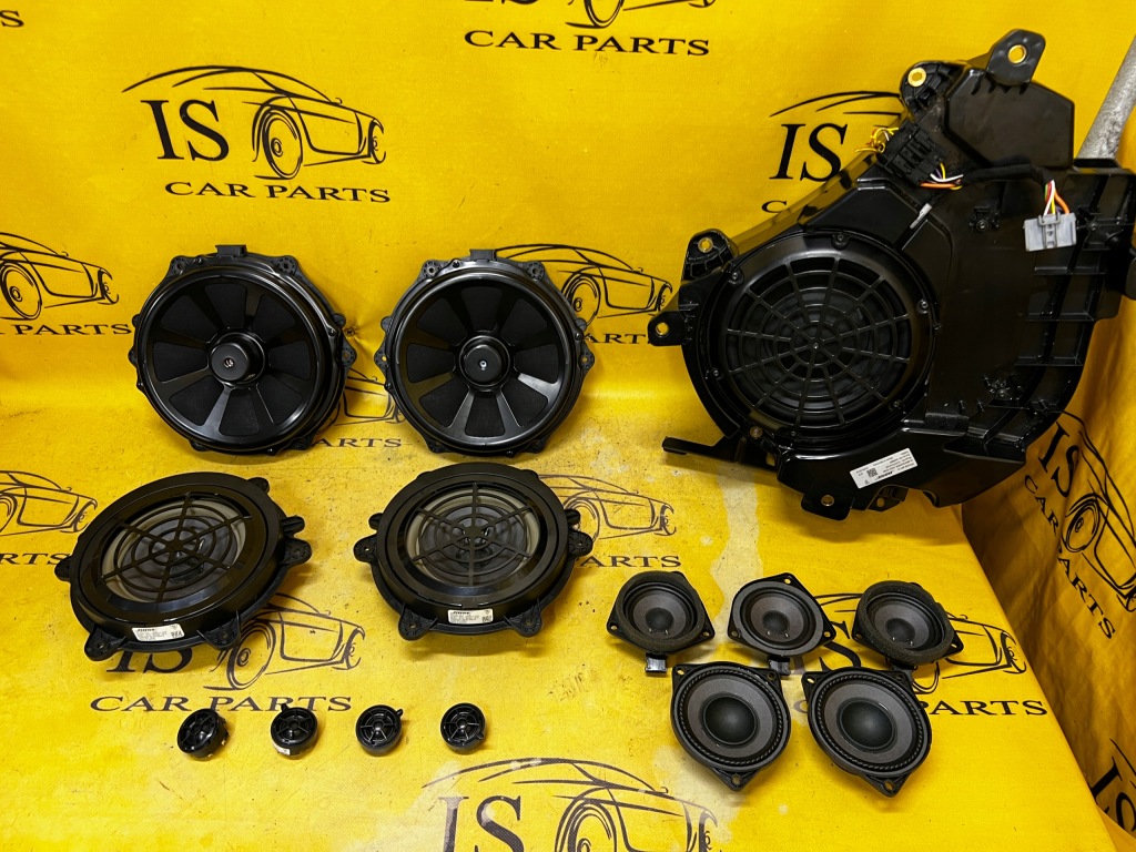 фото №1, Набір аудіосистема динаміки сабвуфер bose porsche cayenne 7p5 lift