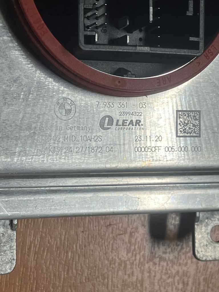 фото №3, Bmw 3 g20 g21 2020 модуль управляющий балласт led