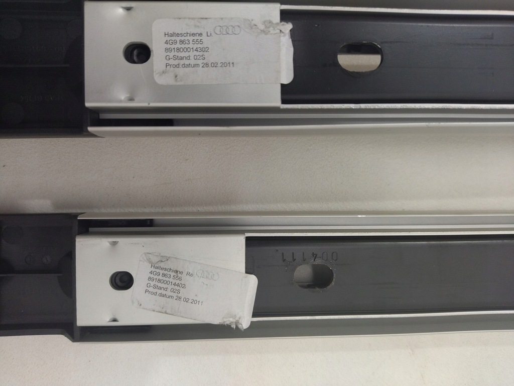 фото №9, 4g9863555 рейки багажника комплект audi a6 c7