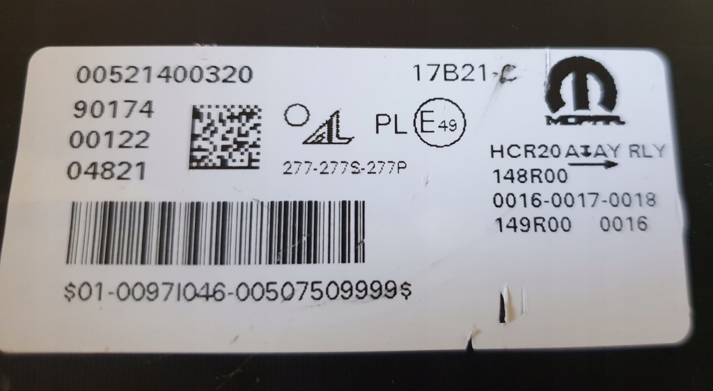 фото №11, Лампа ліва перед full led fiat 500 00521400320