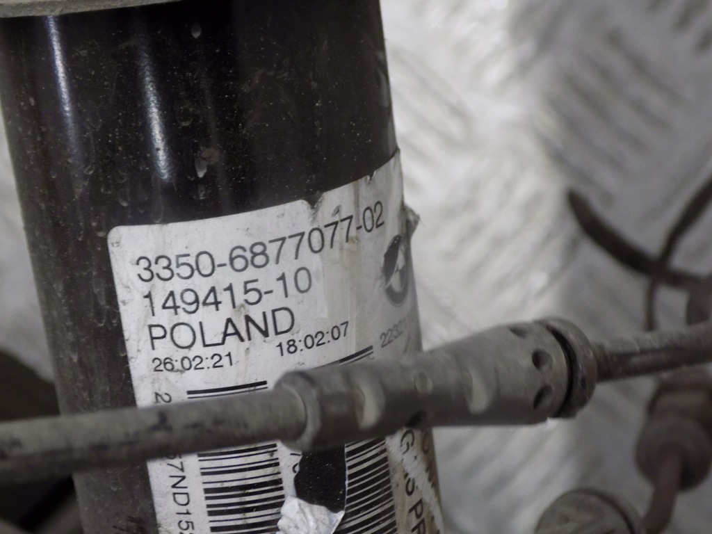 фото №6, Bmw f40 поворотний кулак важелі амортизатор правий задня 6898964 6884693 6877077