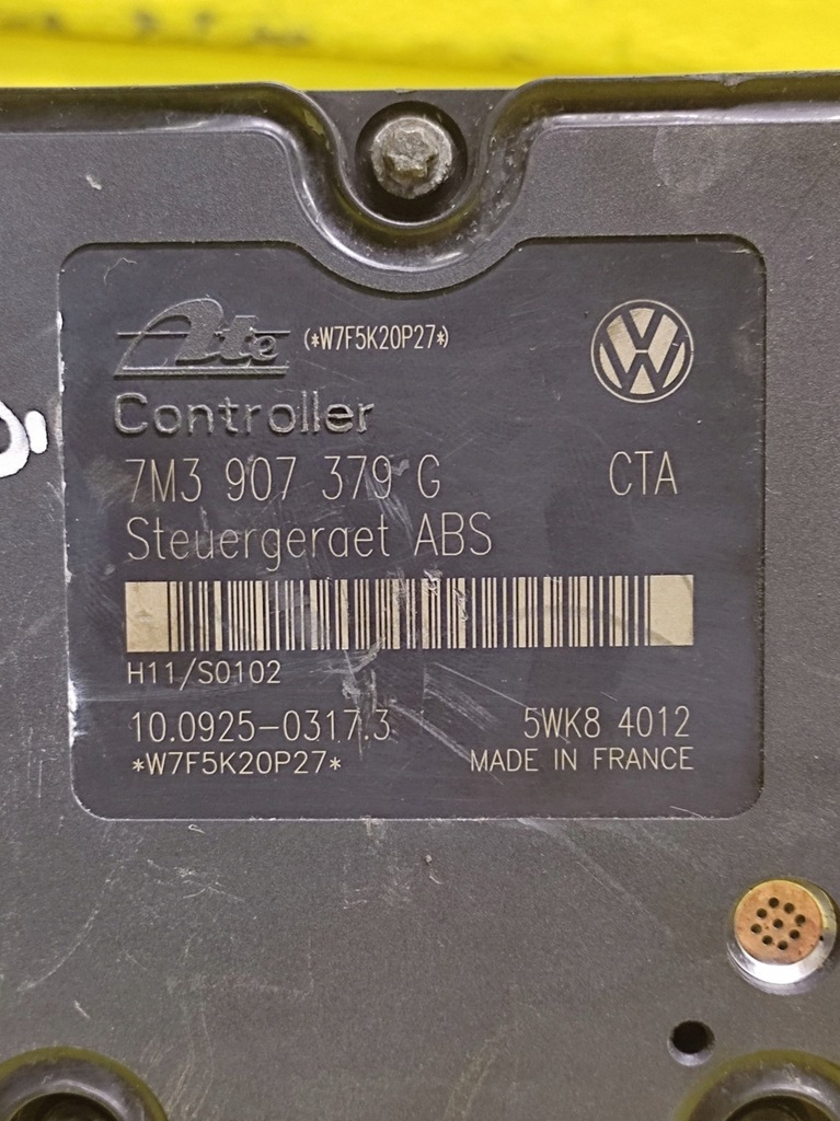 фото №7, Ford galaxy mk2 1.9 tdi насос abs 7m3907379g