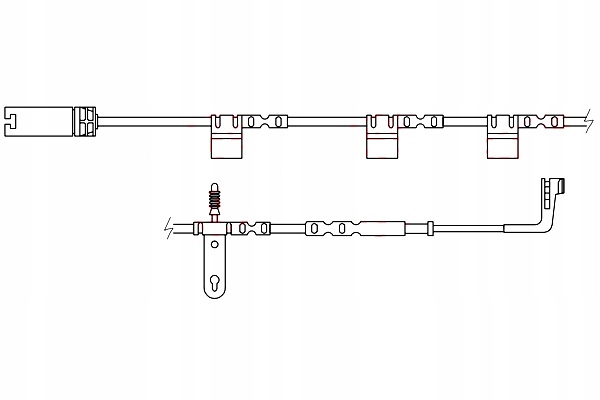 фото №2, Quick brake ws 0267 a контакт попереджувальний, знос накладок гальмівних