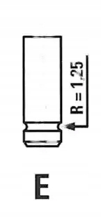 фото №1, Клапан выпускной r3560/r freccia renault 18 21
