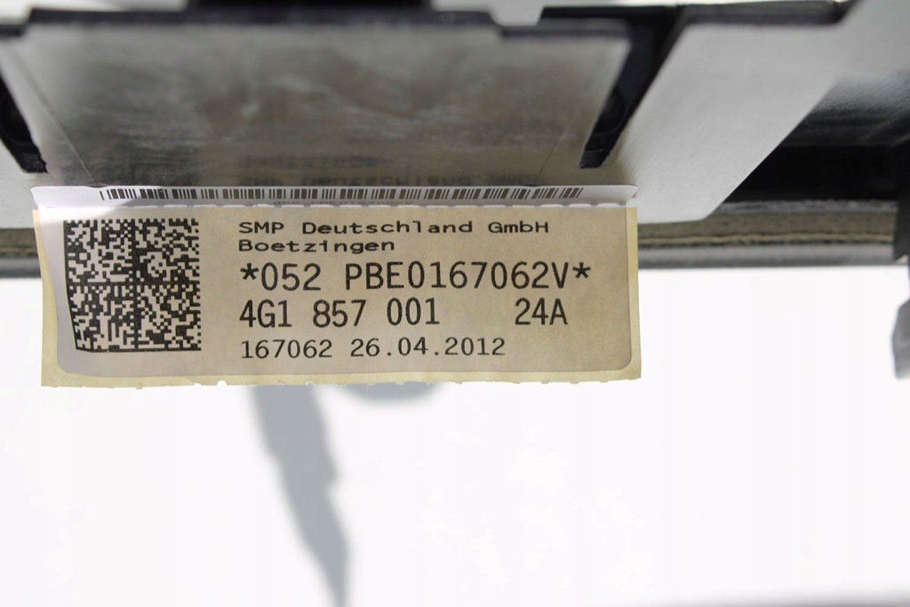 фото №11, Audi a6 панель  панель приладів приладова 4g1857001 панель приладів pulpit 4g 4g1858005a 4g1