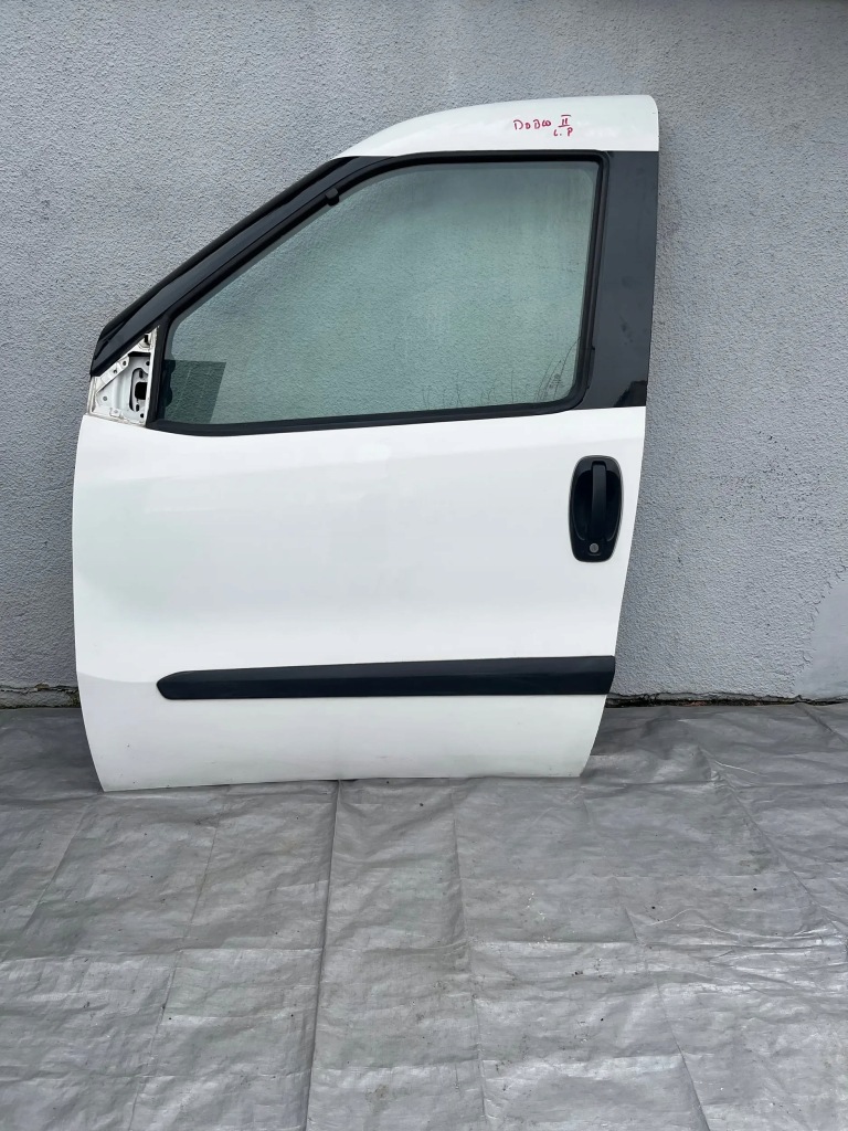 фото №2, Fiat doblo ii дверь левая передние белый 2012-