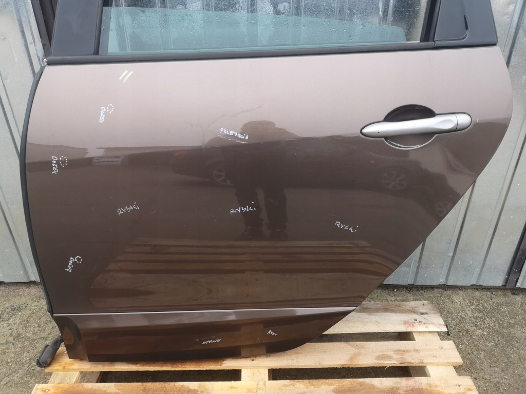 фото №5, Дверь левая задние renault grand scenic iii оригинал лак tecnb