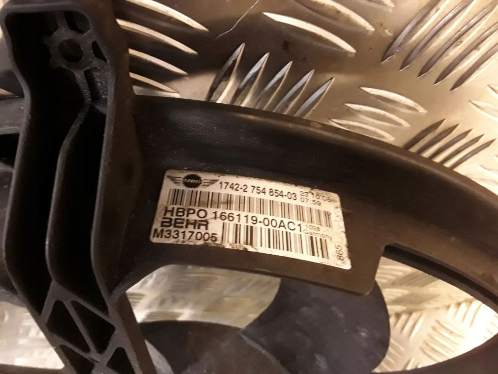 Mini one - cooper купе r56 вентилятор кондиціонера Оригінал