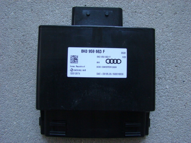 фото №1, Блок управления напряжения audi a6 c7 8k0959663f