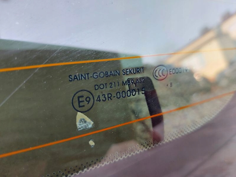 фото №3, Peugeot partner 2 ii стекло задняя задняя w крышка 2008r