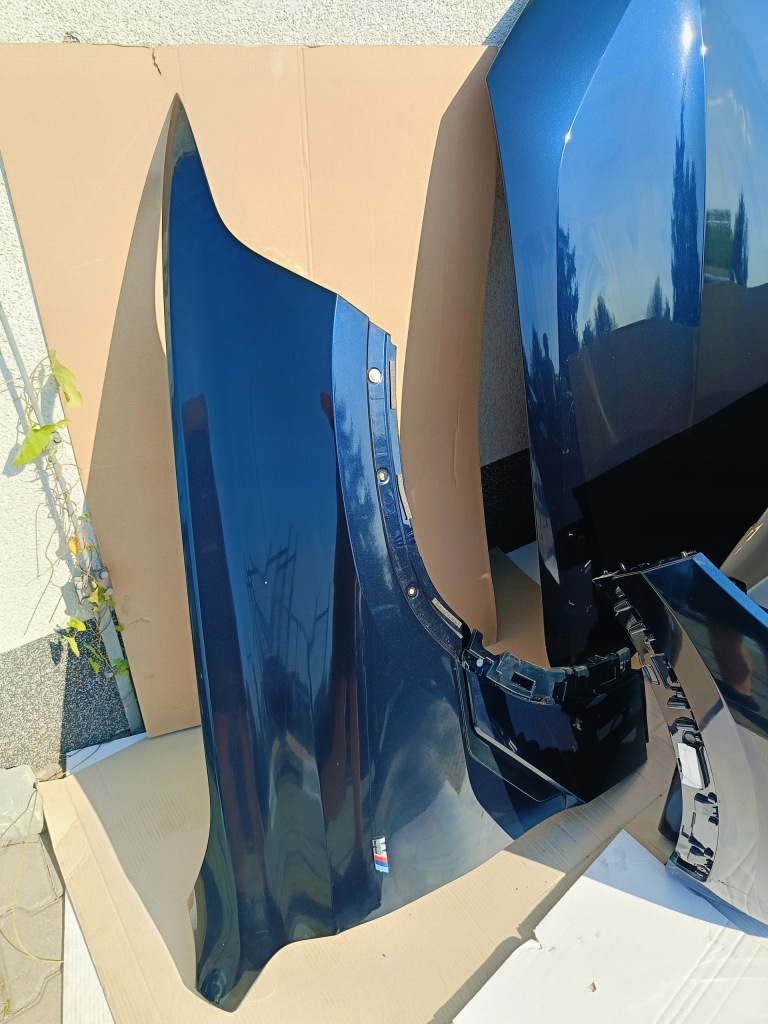 Комплект . перед bmw x6 g06 lci 416 карбон schwarz ideał! капот фары ремень крыло Киев