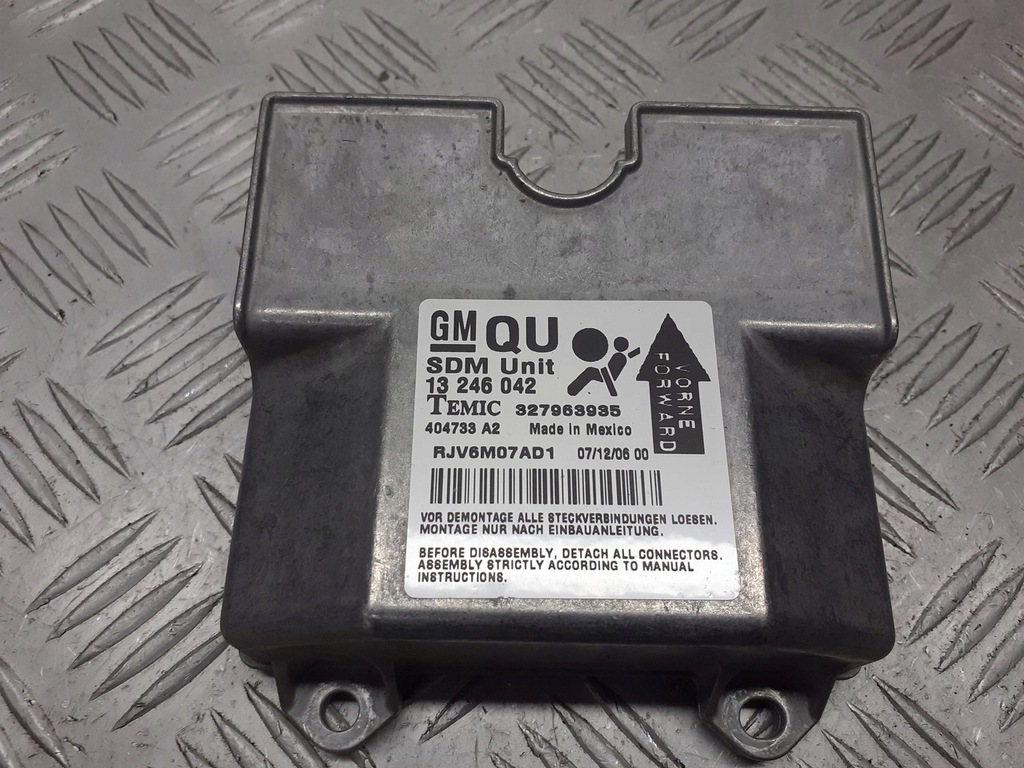 фото №1, Модуль подушка безопасности opel astra h 1.8 13246042