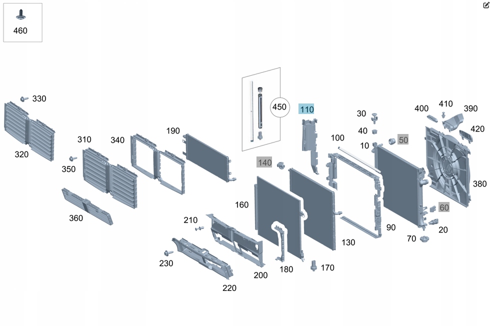 фото №1, Воздуховод воздуха левая mercedes gle 167