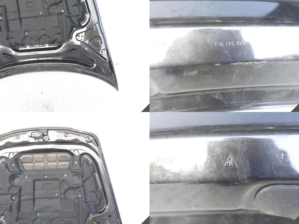 фото №11, Porsche panamera 970 09-16 капот крышка двигателя