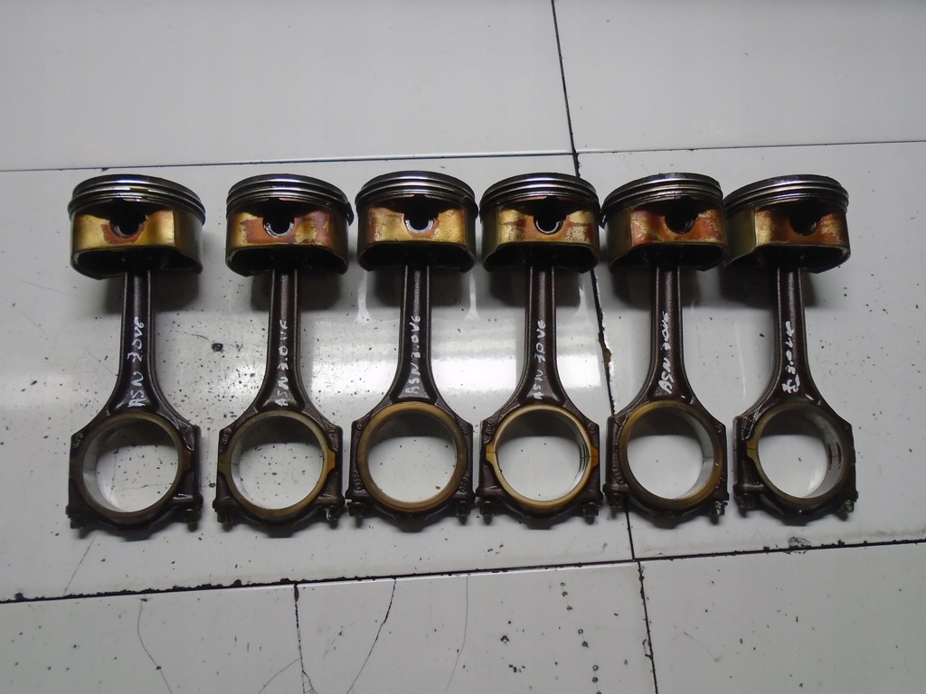 фото №1, Audi a4 b6 3.0 asn поршень с шатун