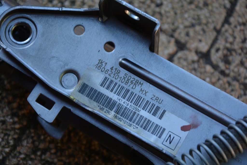 фото №10, Колонка рулевая vw jetta 1k1419502bm