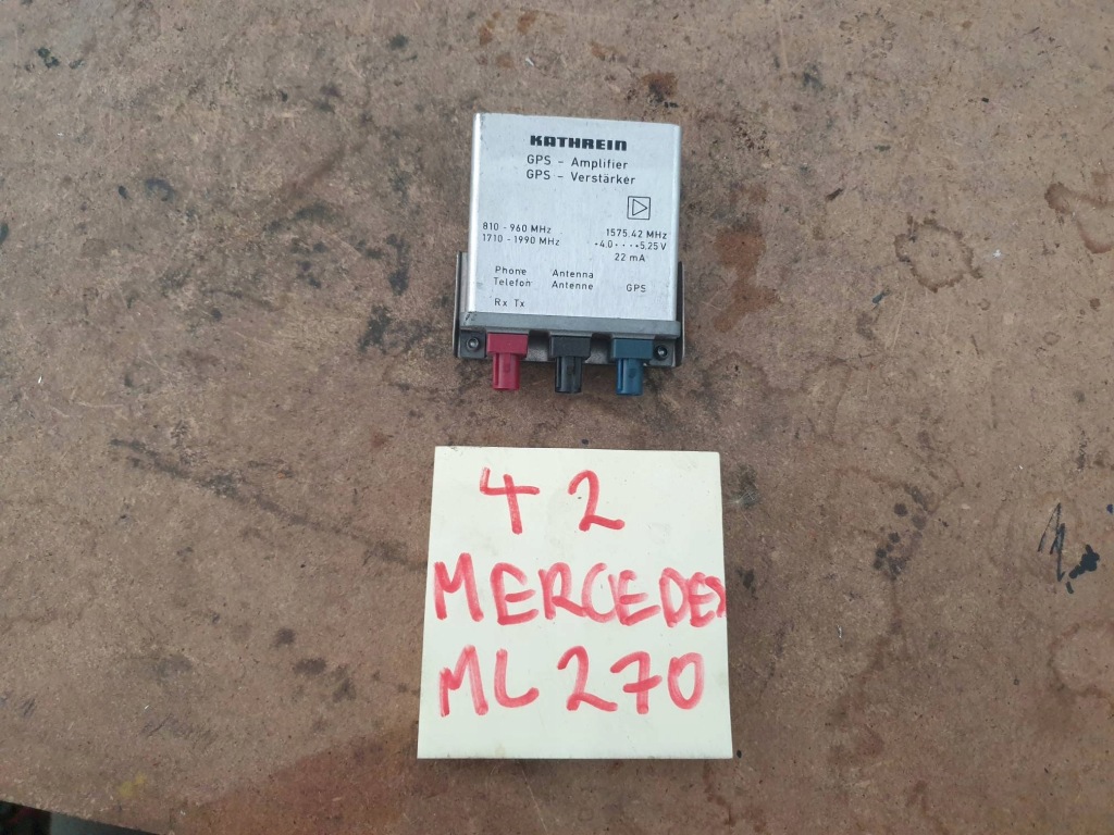 фото №1, Mercedes ml 270 w163 усилитель антенный gps