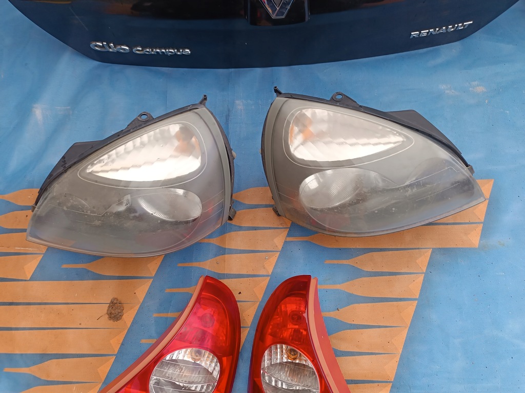 фото №1, Renault clio ii campus lift 05-09 лампы перед правая левая