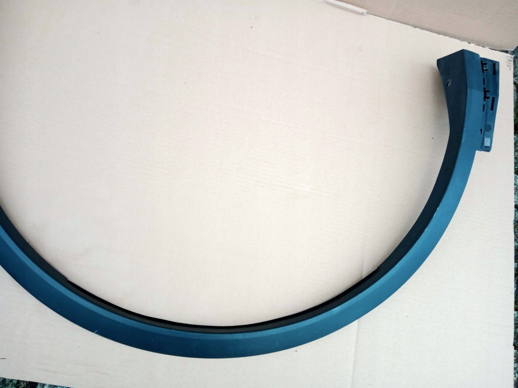 фото №4, Vw tiguan allspace r-line права молдинг крила перед