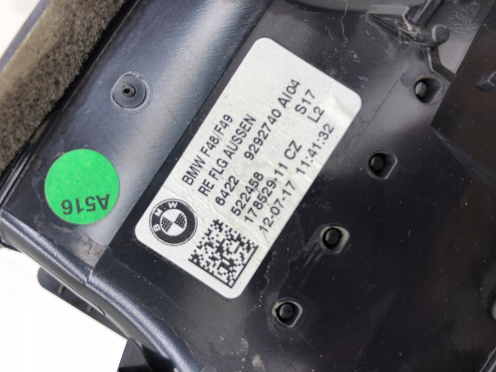 Купити Bmw x1 f48 накладки декоративні декори ґрати обдув perl хром 9396460 9292739